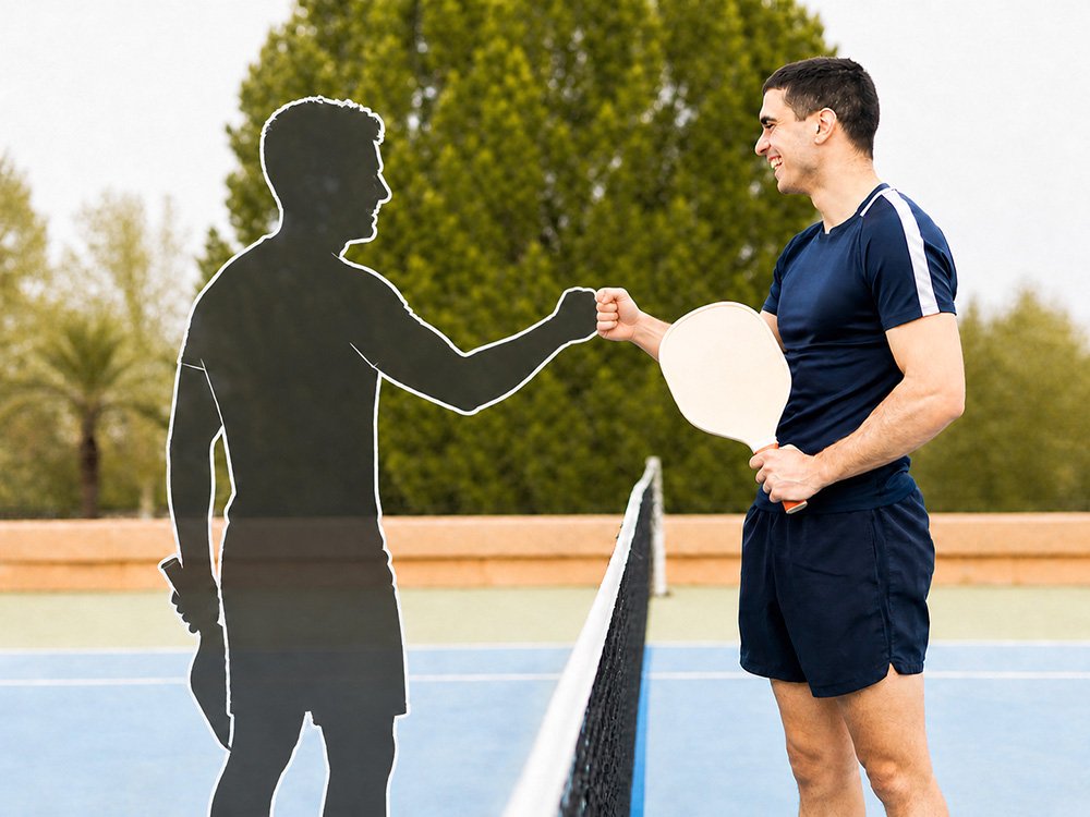 Pickleball partners meeting in San Diego
