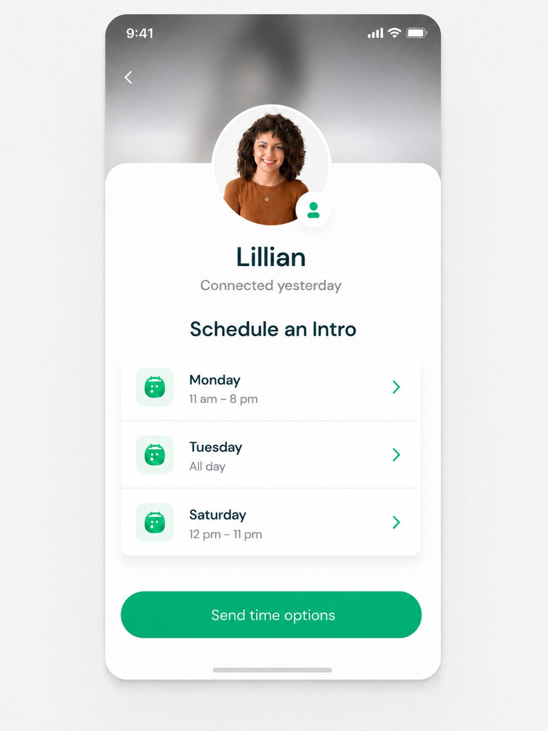 Schedule a video intro